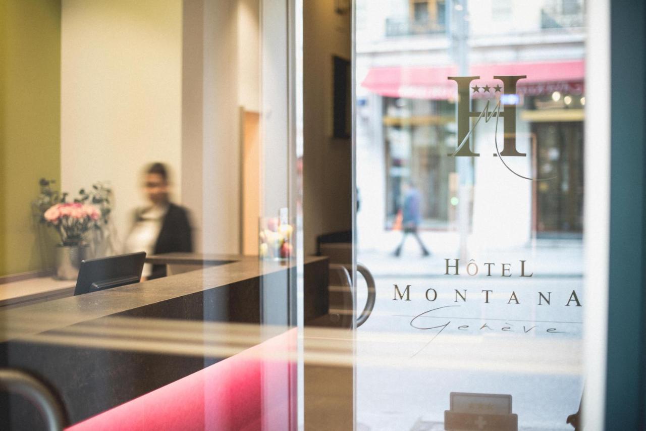 Hotel Montana Geneva Bagian luar foto
