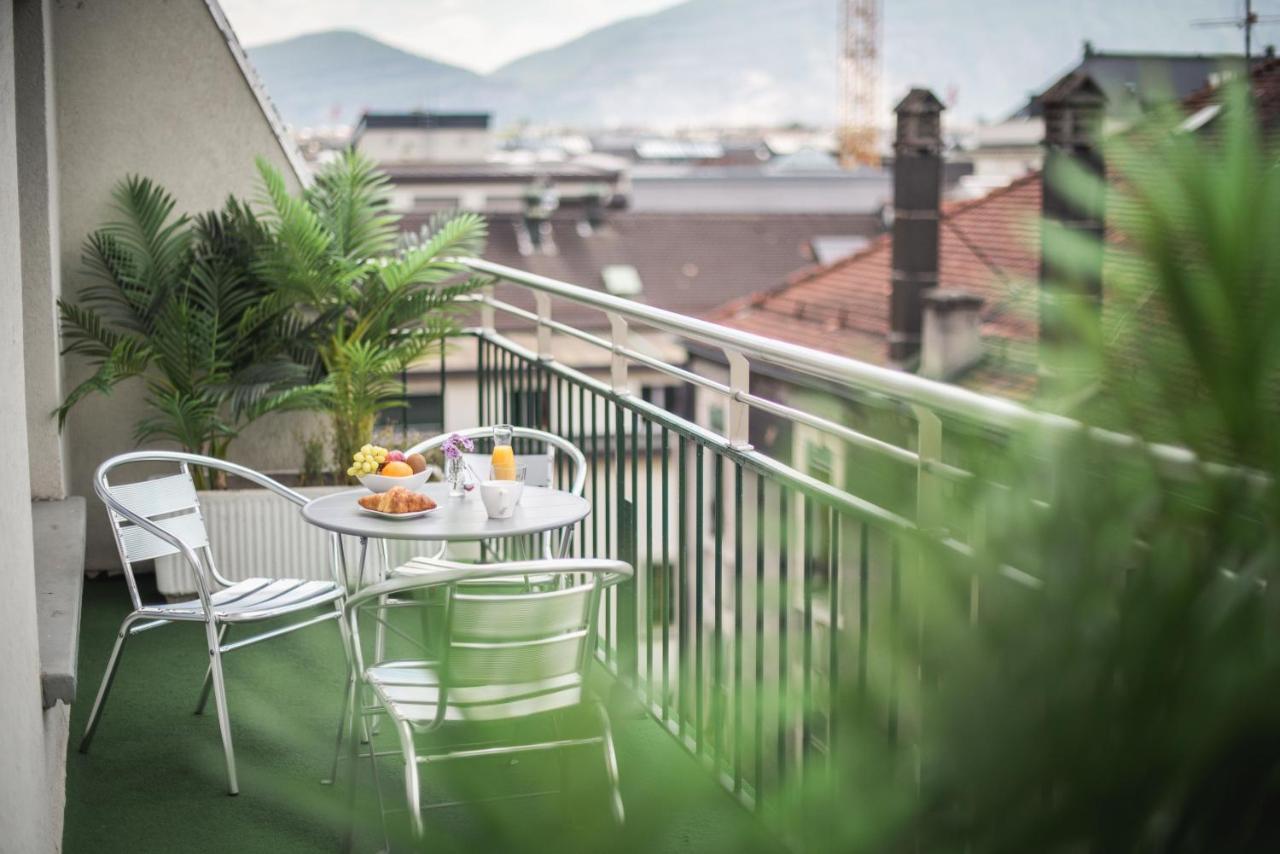 Hotel Montana Geneva Bagian luar foto