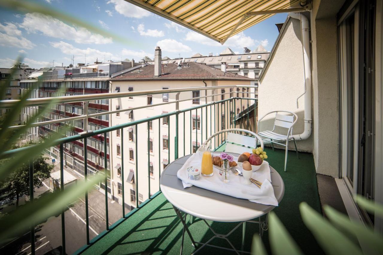 Hotel Montana Geneva Bagian luar foto