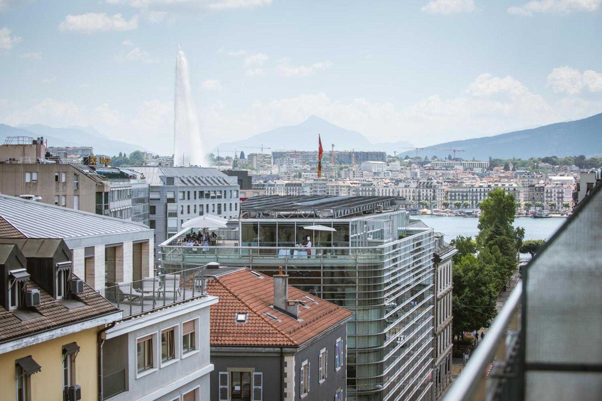 Hotel Montana Geneva Bagian luar foto