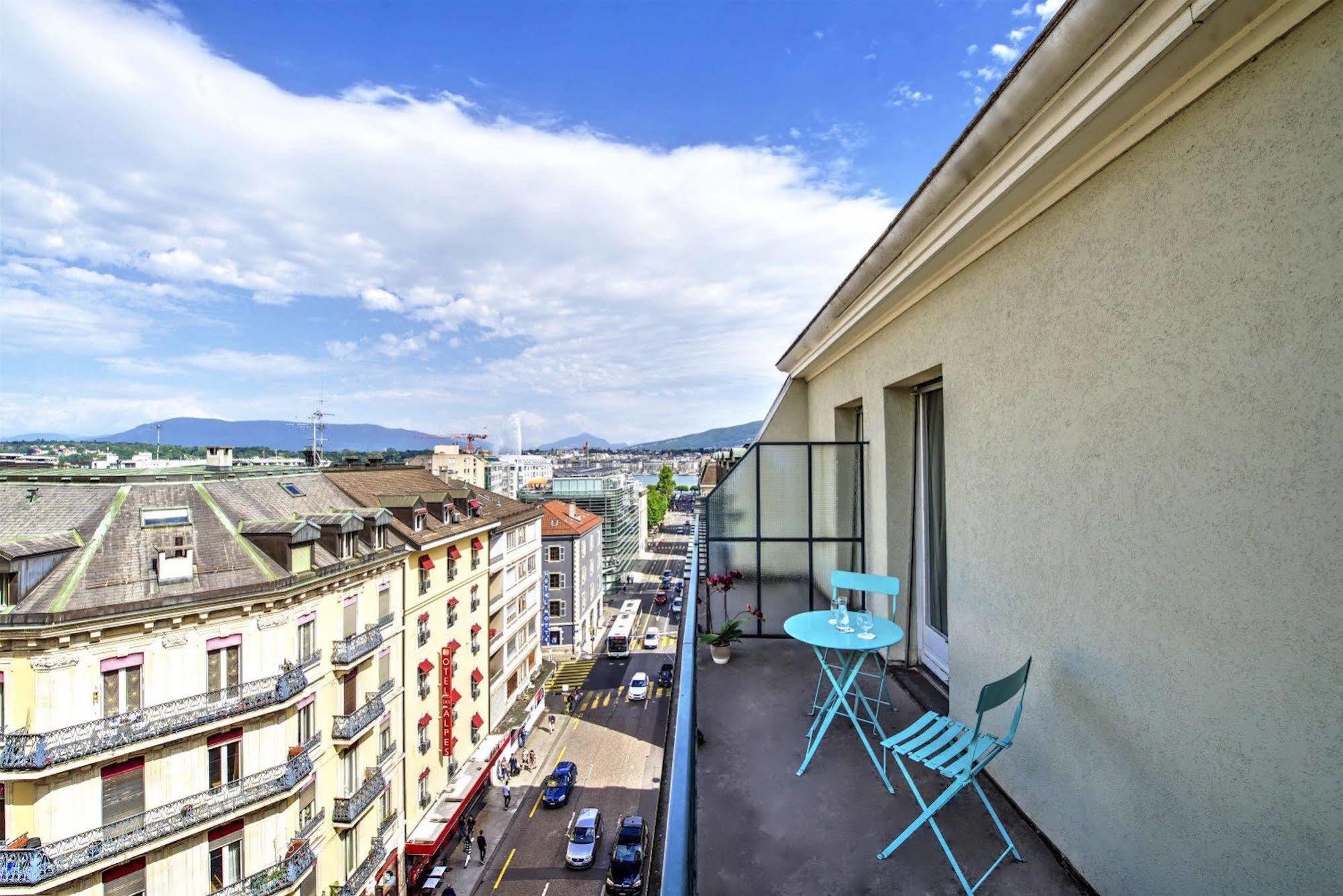 Hotel Montana Geneva Bagian luar foto