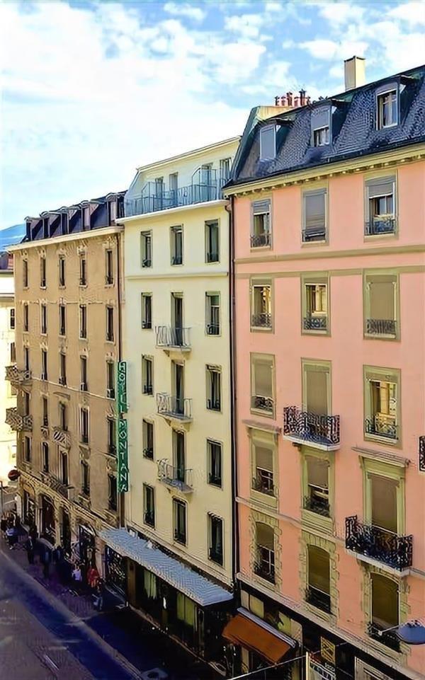 Hotel Montana Geneva Bagian luar foto